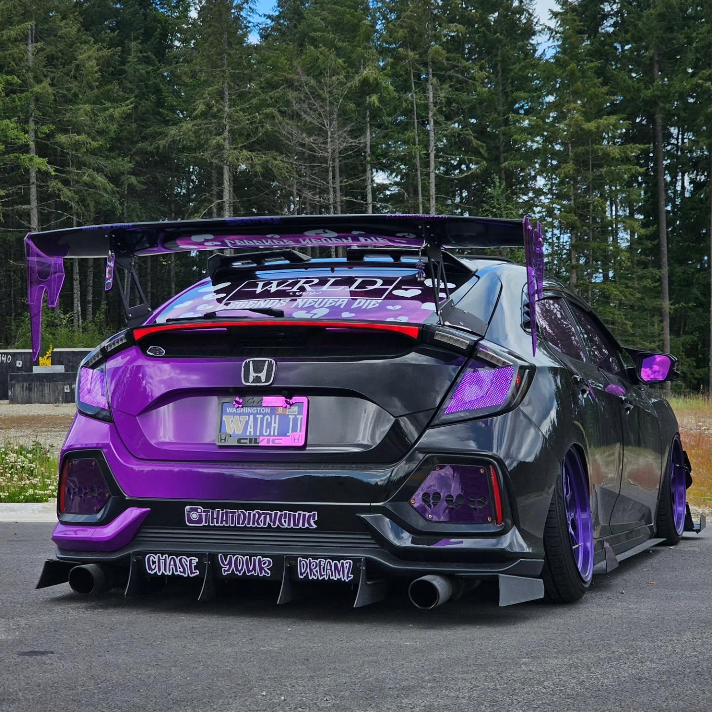 Honda Civic Hatchback 2016-2021 Digital Tail Lights - ClutchBlaze