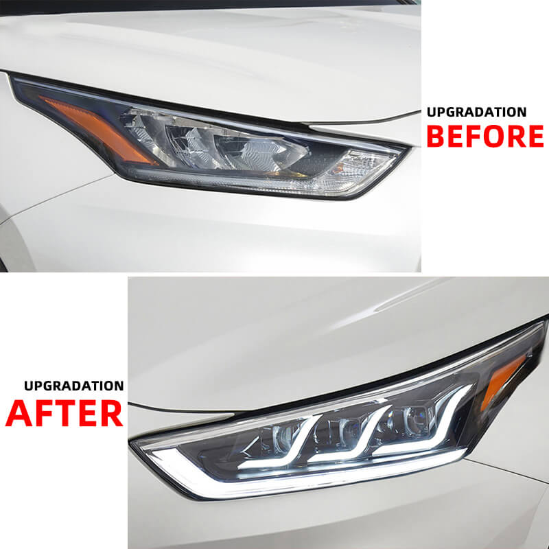 Toyota Highlander 2022-2025 Headlights - ClutchBlaze