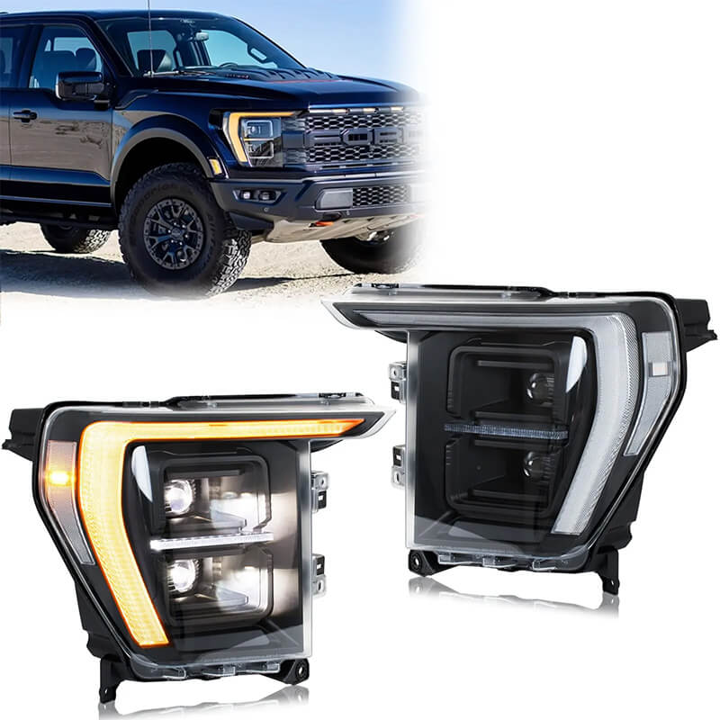 Ford F-150 2021-2023 Headlights - ClutchBlaze