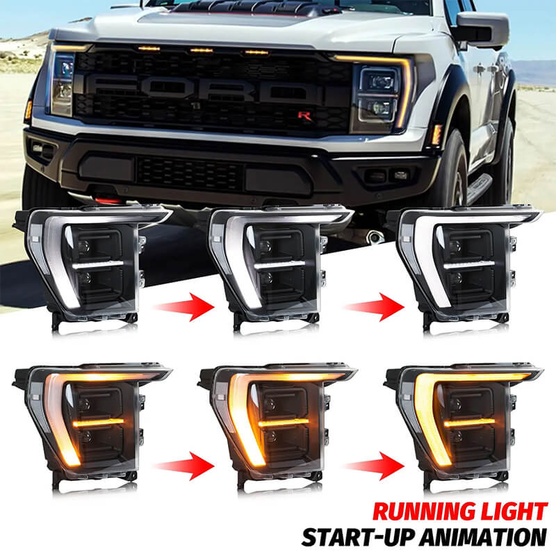 Ford F-150 2021-2023 Headlights - ClutchBlaze