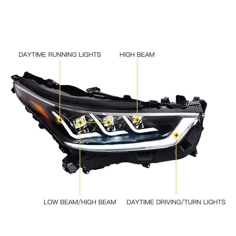 Toyota Highlander 2022-2025 Headlights - ClutchBlaze