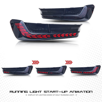 BMW 3 Series 2019-2026 Dragon Scales Tail Lights - ClutchBlaze
