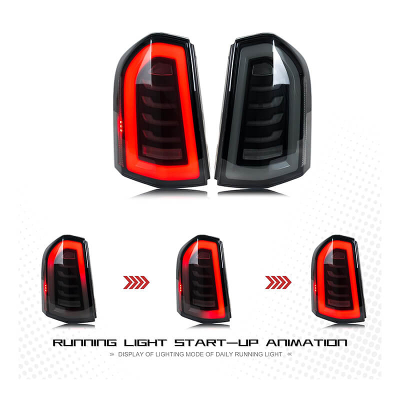 Chrysler 300C 2011-2014 Tail Lights - ClutchBlaze