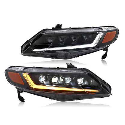 Honda Civic Sedan 2006-2011 Headlights - ClutchBlaze