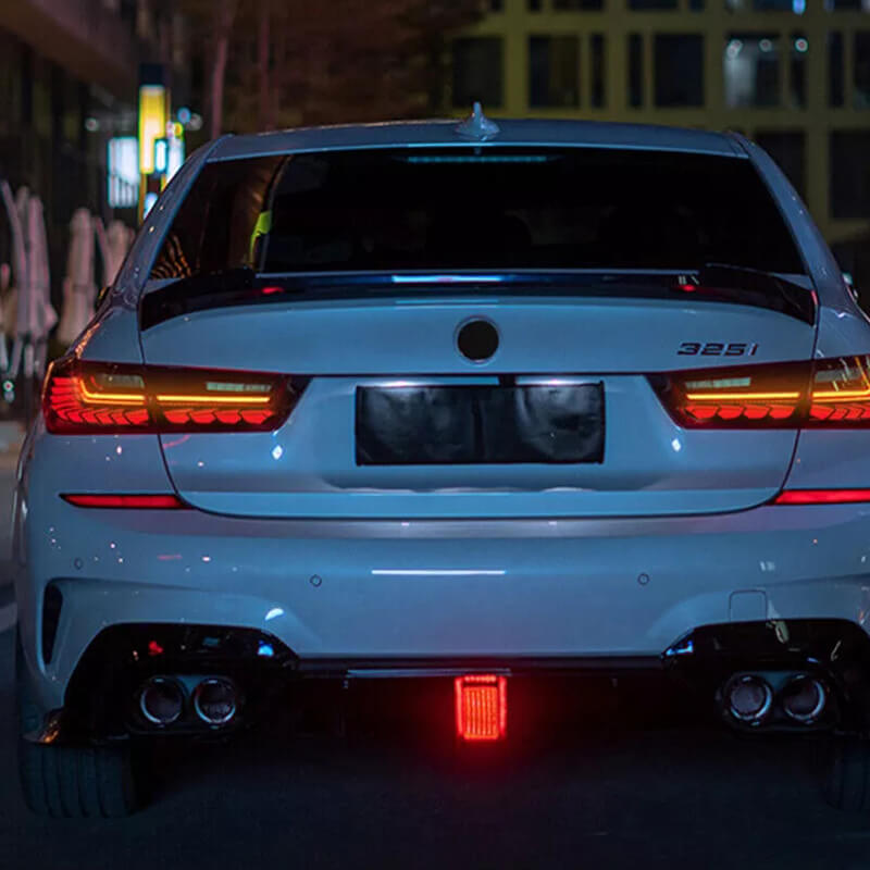 BMW 3 Series 2019-2026 Dragon Scales Tail Lights - ClutchBlaze