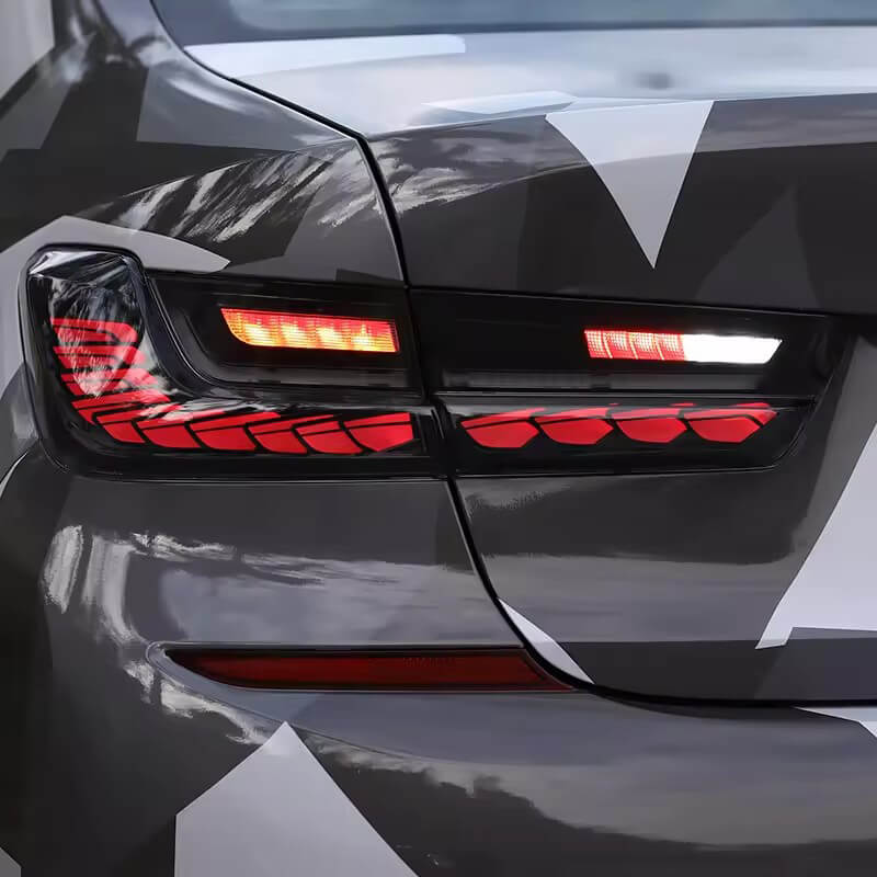 BMW 3 Series 2019-2026 Dragon Scales Tail Lights - ClutchBlaze
