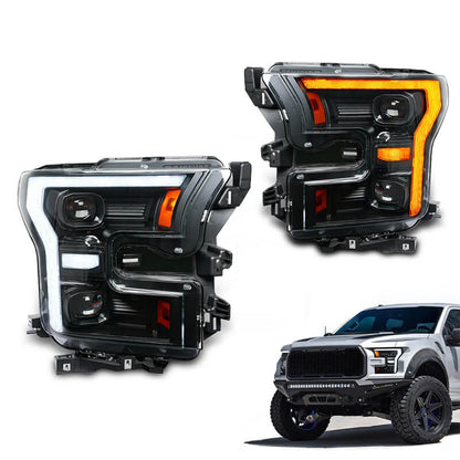 Ford F-150 2015-2020 Headlights - ClutchBlaze