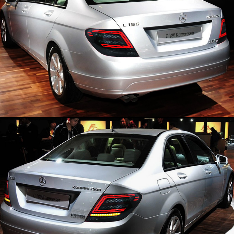Mercedes-Benz C-Class 2007-2014 Tail Lights - ClutchBlaze