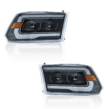 Ram 1500/2500/3500 2009-2018 Headlights - ClutchBlaze