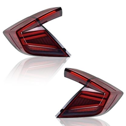 Honda Civic Hatchback 2016-2021 Tail Lights - ClutchBlaze