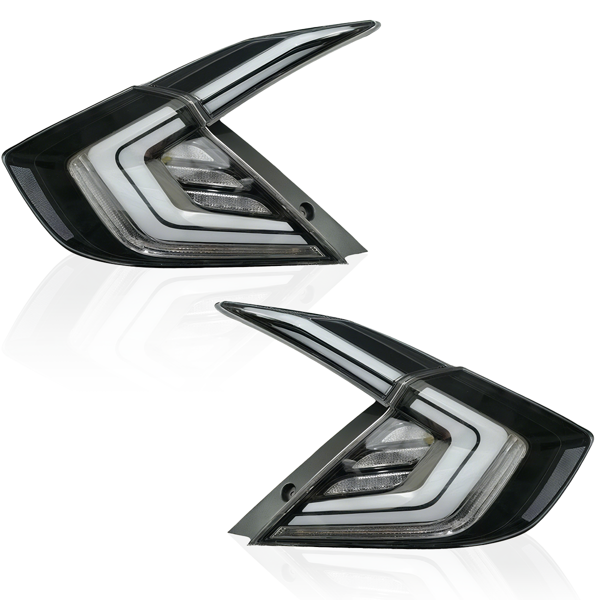 Honda Civic Sedan 2016-2021 Tail Lights - ClutchBlaze
