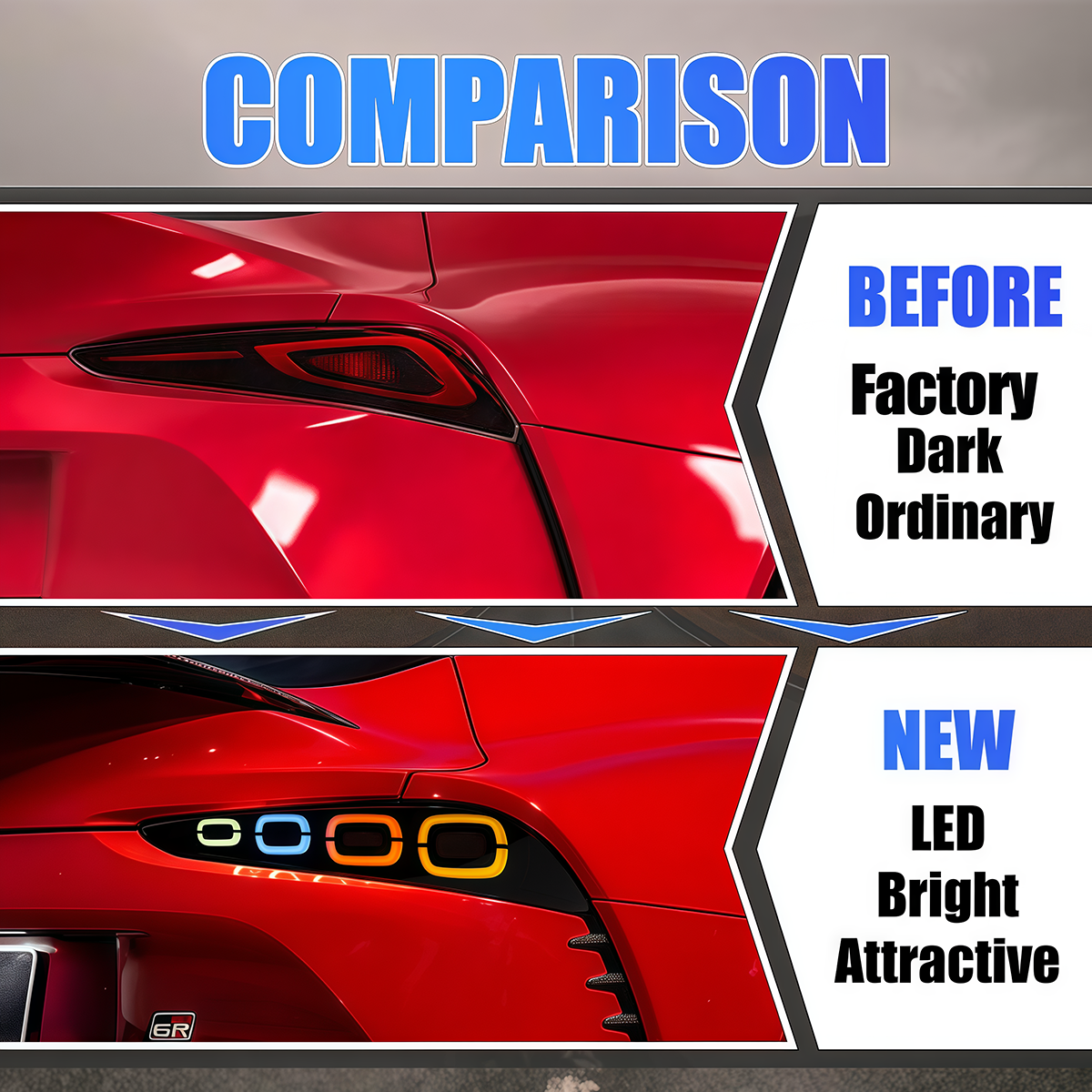 Toyota Supra 2020-2026 Tail Lights - ClutchBlaze
