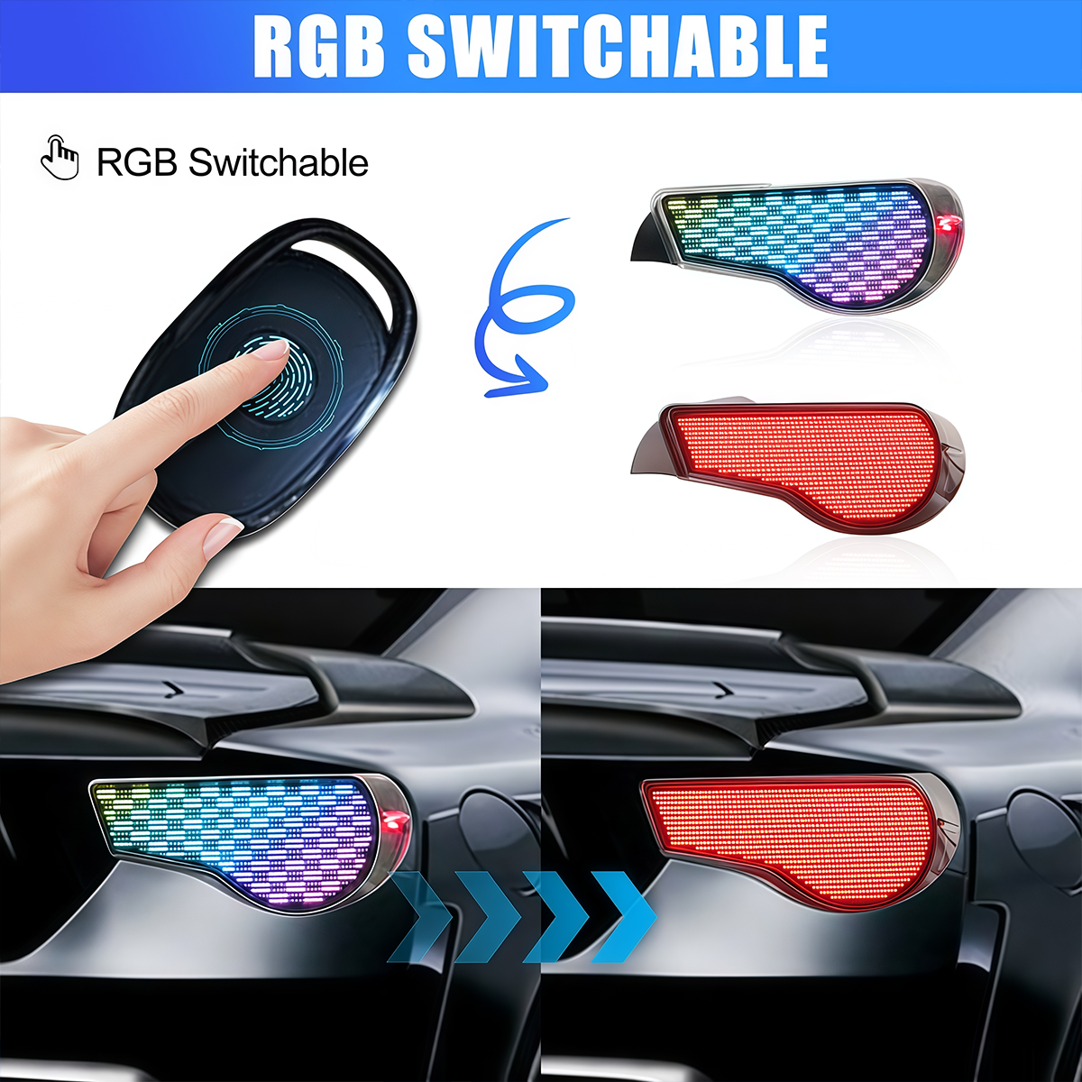 Toyota GT86 2012-2020 Digital Tail Lights - ClutchBlaze