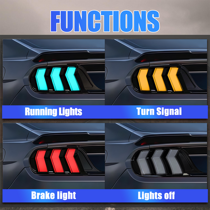 Ford Mustang 2015-2023 Tail Lights - ClutchBlaze