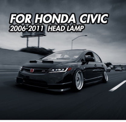 Honda Civic Sedan 2006-2011 Headlights - ClutchBlaze