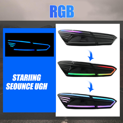 Toyota Camry 2018-2024 Rectilinear Tail lights - ClutchBlaze