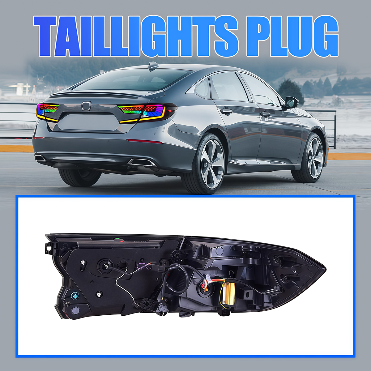 Honda Accord 2018-2022 Starry Sky Tail Lights - ClutchBlaze