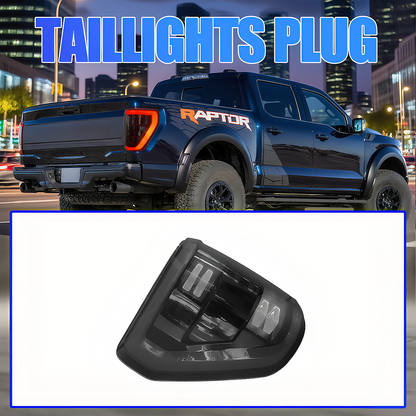 Ford F-150 2021-2025 Smoked Tail Lights - ClutchBlaze