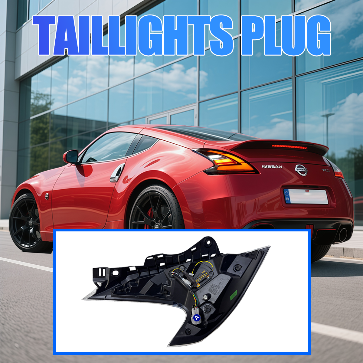 Nissan 370Z 2013-2020 Tail Lights - ClutchBlaze