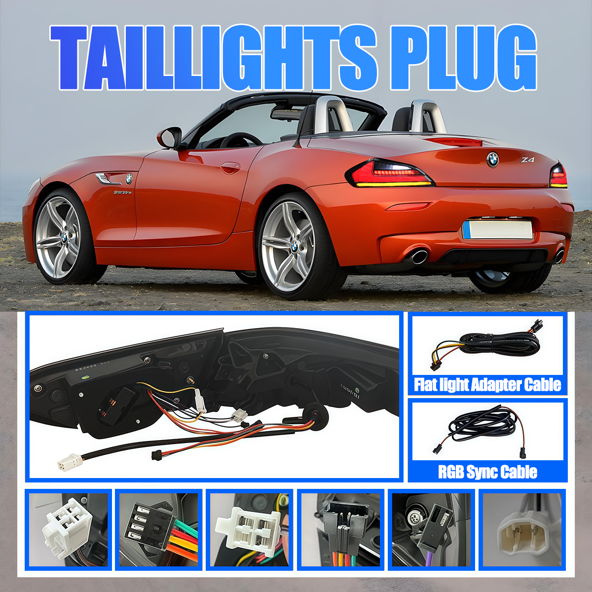 BMW Z4 2009-2016 Tail Lights - ClutchBlaze