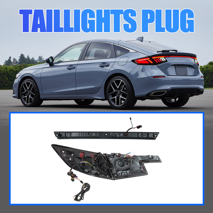 Honda Civic Hatchback 2022-2026 Tail Lights - ClutchBlaze