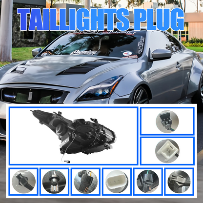 Infiniti G37 Coupe 2008-2015 Headlights - ClutchBlaze