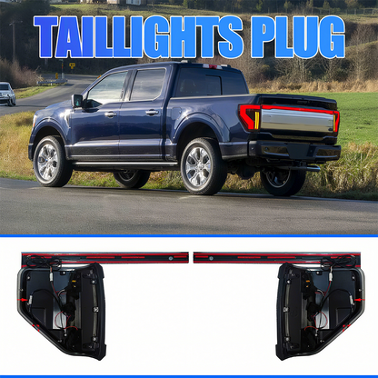Ford F-150 2009-2014 Tail Lights With Tailgate Lights - ClutchBlaze