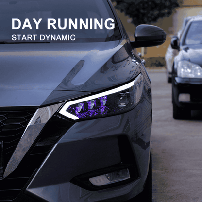 Nissan Sentra/Sylphy 2020-2025 Headlights W/O Rotating Lenses - ClutchBlaze