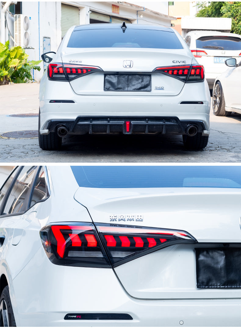 Honda Civic Sedan 2022-2026 Tail Lights - ClutchBlaze