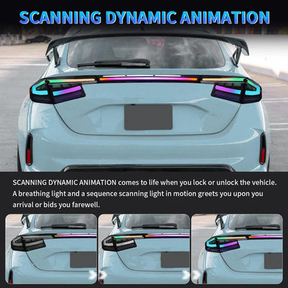 Honda Civic Hatchback 2022-2026 Tail Lights - ClutchBlaze