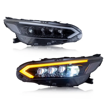 Nissan Sentra 2020-2025 Headlights with Rotating Lenses - ClutchBlaze