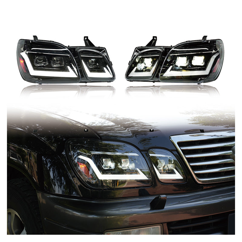 Lexus LX 2003-2007 Headlights - ClutchBlaze