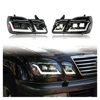Lexus LX 2003-2007 Headlights - ClutchBlaze