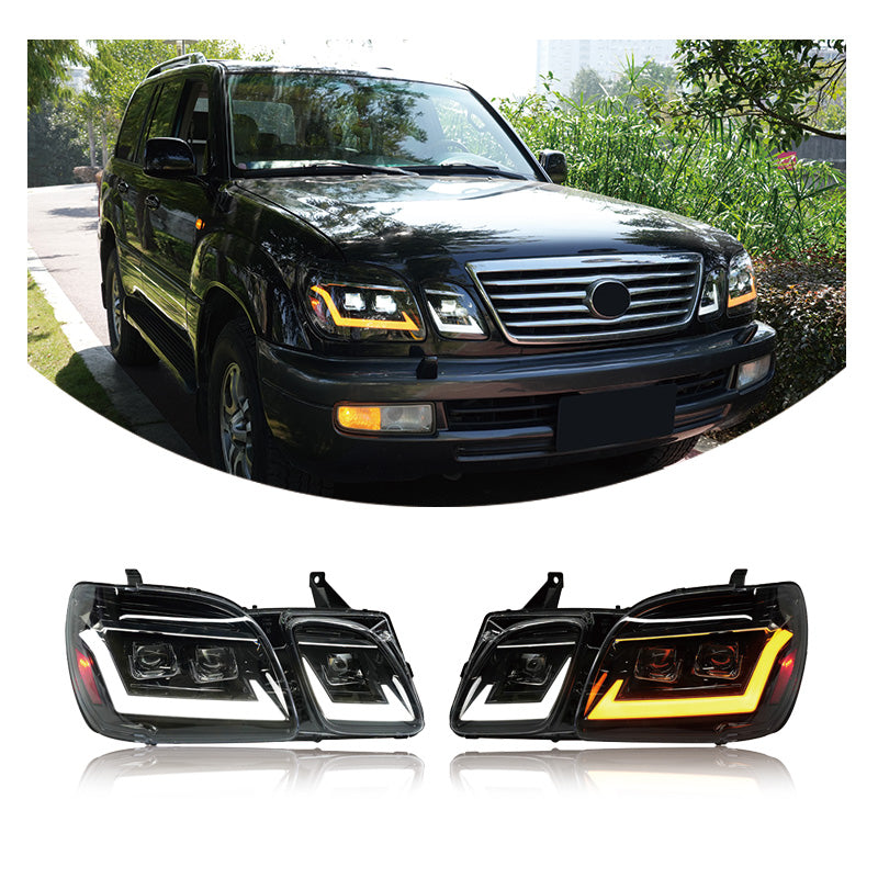Lexus LX 2003-2007 Headlights - ClutchBlaze