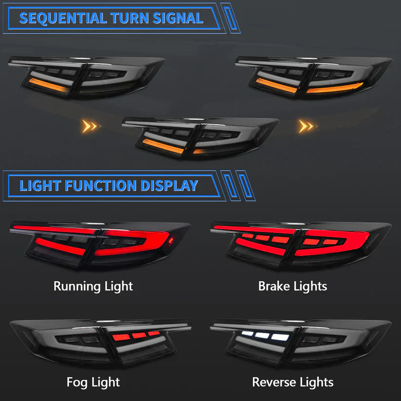 Honda Civic Hatchback 2022-2026 Tail Lights - ClutchBlaze