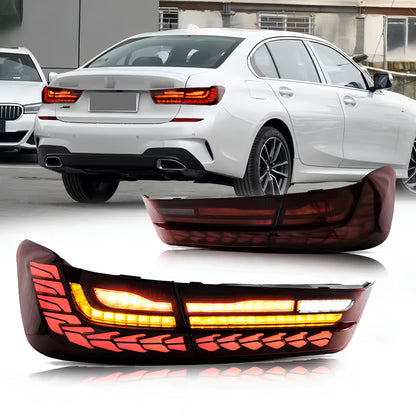 BMW 3 Series 2019-2026 Dragon Scales Tail Lights - ClutchBlaze