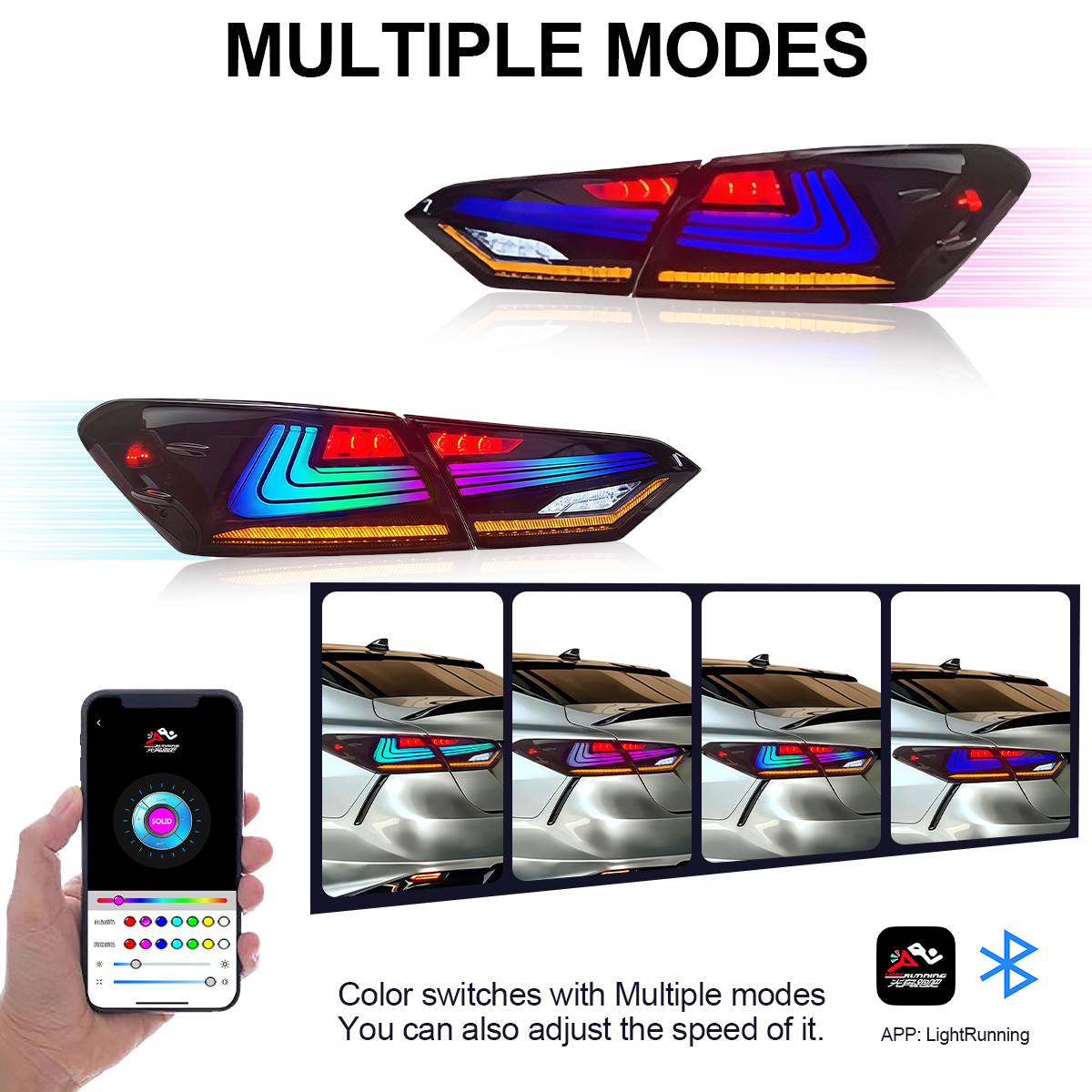 Toyota Camry 2018-2024 Tail Lights - ClutchBlaze