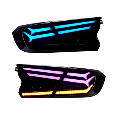 Honda Accord 2018-2022 Fishbone RGB Tail Lights - ClutchBlaze