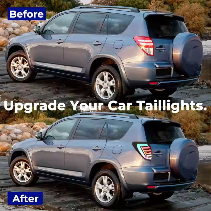 Toyota RAV4 2009-2012 Tail Lights - ClutchBlaze