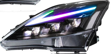 Lexus IS 2006-2012 RGB Headlights - ClutchBlaze