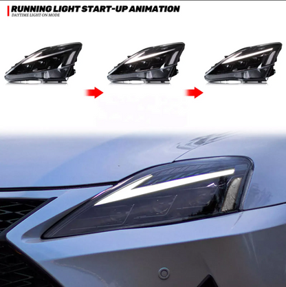 Lexus IS 2006-2012 RGB Headlights - ClutchBlaze