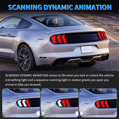 Ford Mustang 2015-2023 Tail Lights - ClutchBlaze