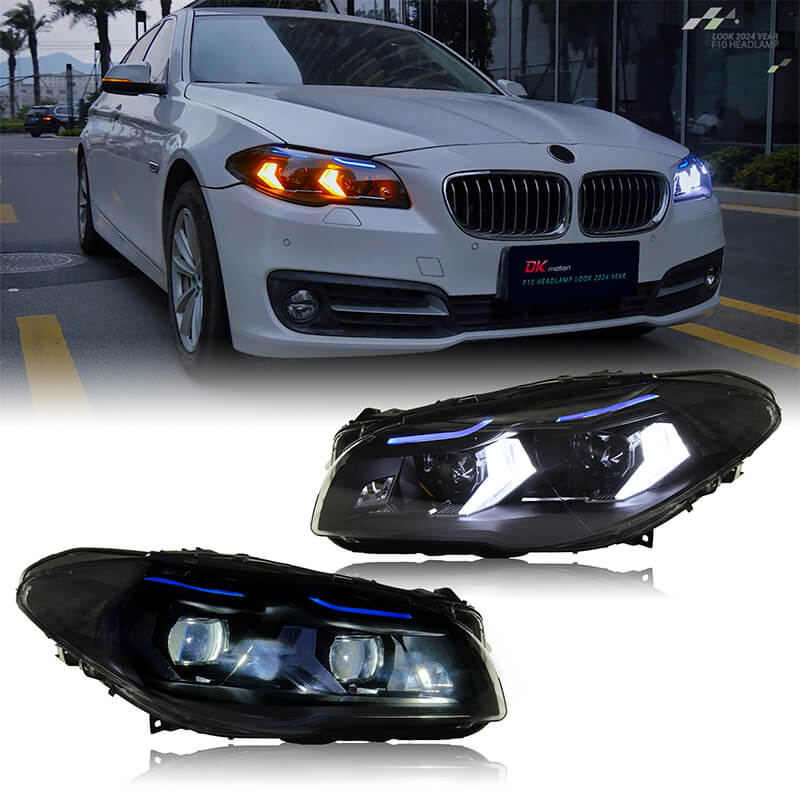 BMW 5 Series 2011-2016 Lightning Headlights - ClutchBlaze