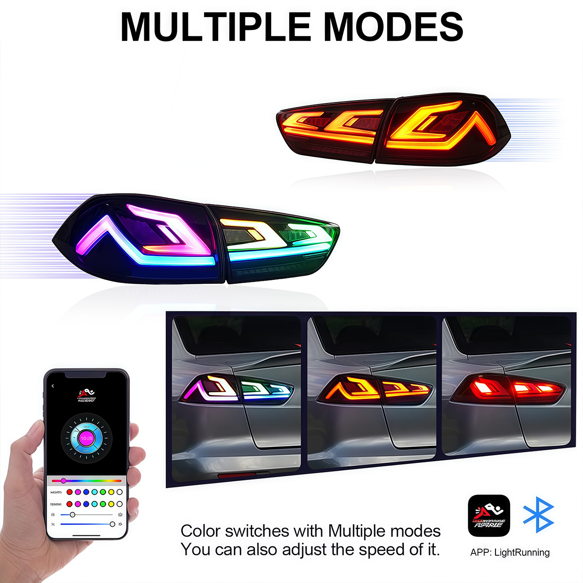 Mitsubishi Lancer/EVO 2008-2020 Tail Lights - ClutchBlaze