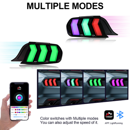 Ford Mustang 2015-2023 Tail Lights - ClutchBlaze