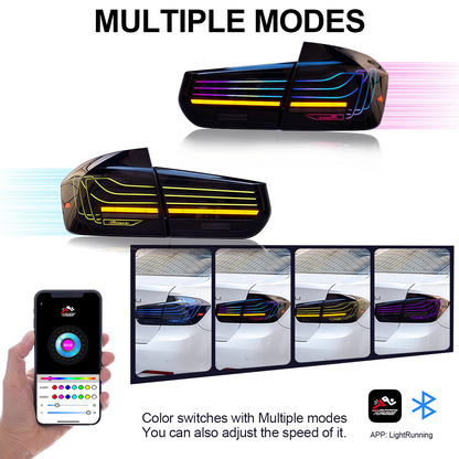 BMW 3 Series 2012-2018 PulseRay Tail Lights - ClutchBlaze