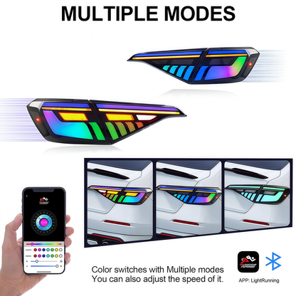 Honda Civic Sedan 2022-2026 RGB Tail Lights - ClutchBlaze