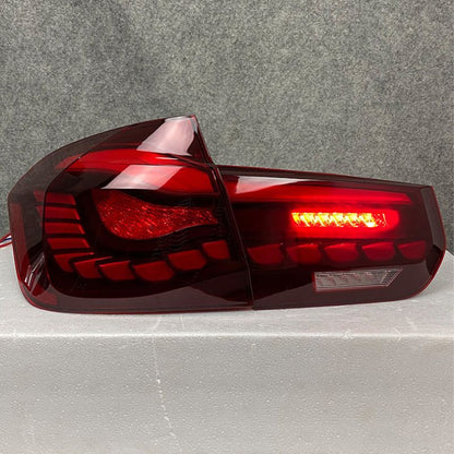 BMW 3 Series 2012-2018 Dragon Scales Tail Lights - ClutchBlaze