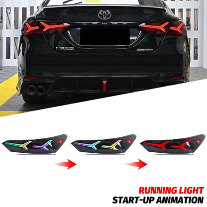Toyota Camry 2018-2024 Fish Bone Tail Lights - ClutchBlaze