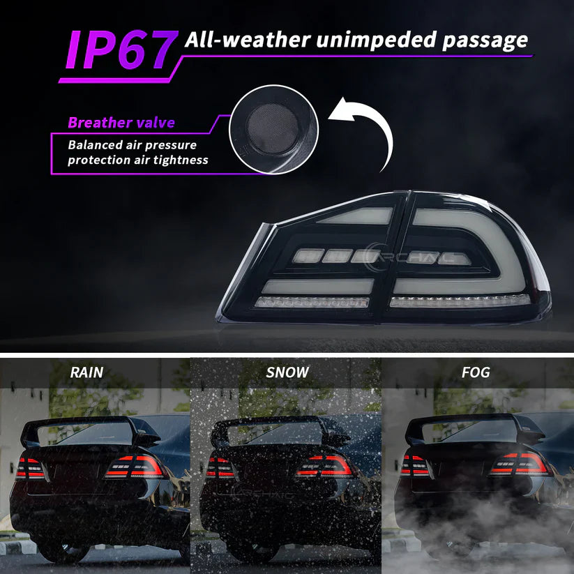 Honda Civic Type R 2007-2011 Tail Lights - ClutchBlaze